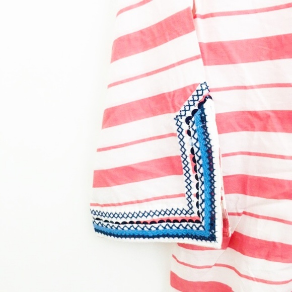 Mud Pie Wellington Stripe Tunic Top - Picture 4 of 7